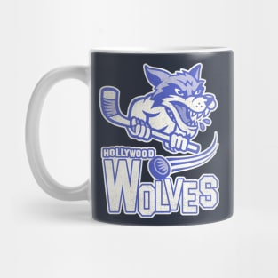 Defunct Hollywood Wolves Hockey Team Mug